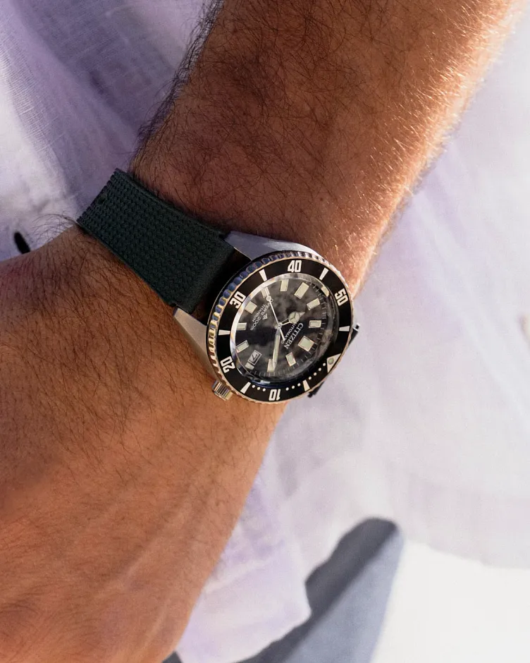 Promaster Fujitsubo Black Dial Polyurethane Strap NB6021-17E | CITIZEN Promaster Fujitsubo Black Dial Polyurethane Strap NB6021-17E | CITIZEN